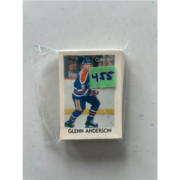 1987 OPC Mini Hockey Card Set