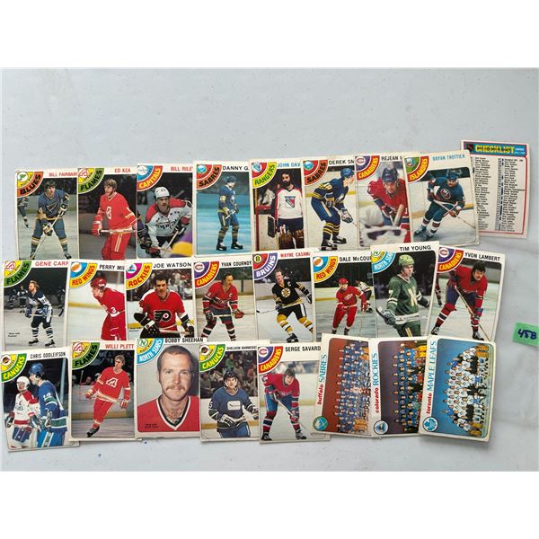 1978-79 OPC Hockey Cards (25)