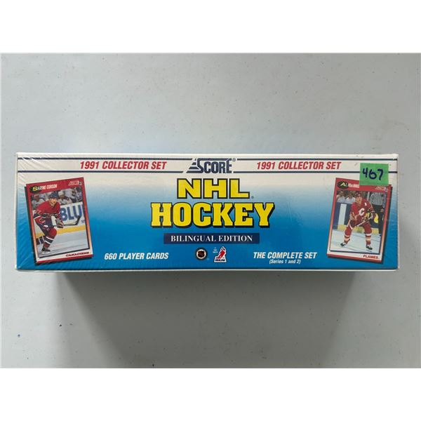 1991 Score Factory Sealed Hockey Card Set