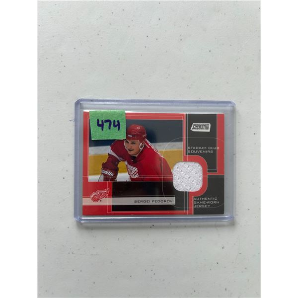 Sergei Federov - Jersey Card
