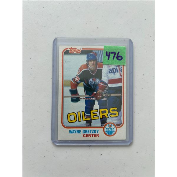 Wayne Gretzky - 1981-82 Hockey Card