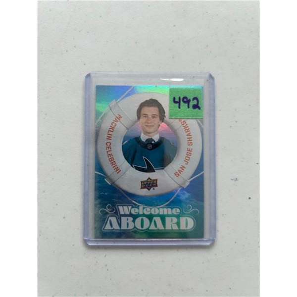 Macklin Celebrini - Rookie Card