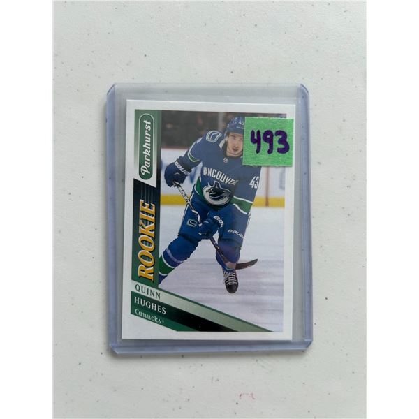 Quinn - Hughes - Rookie Card