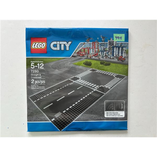 Lego City 7280 - Straight and Crossroad - Building Mats