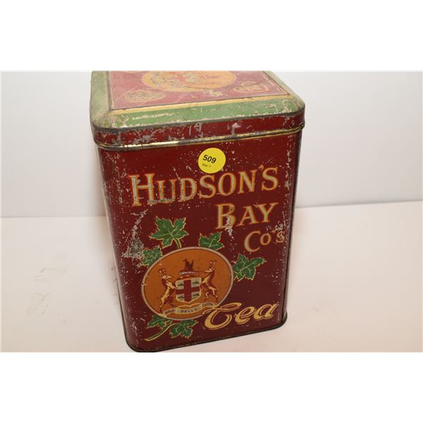 Hudson’s Bay Tea Tin