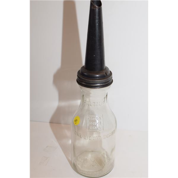 1 Quart Oil Bottle