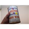 Image 1 : RARE Never Capped Canadian Oil Tin