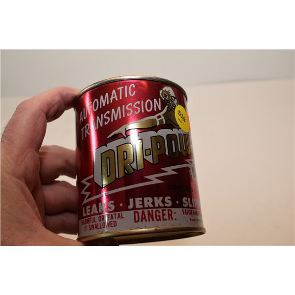 Full Dri-Powr Oil Tin