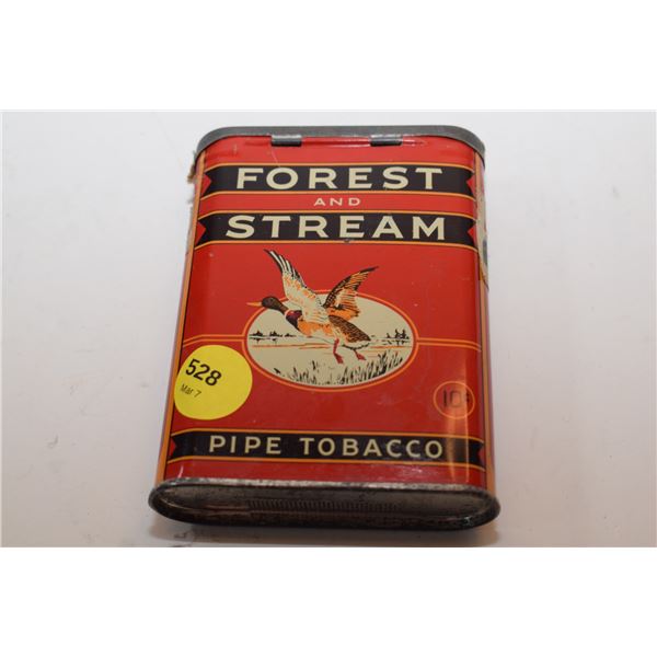 Forest & Stream Tobacco Tin