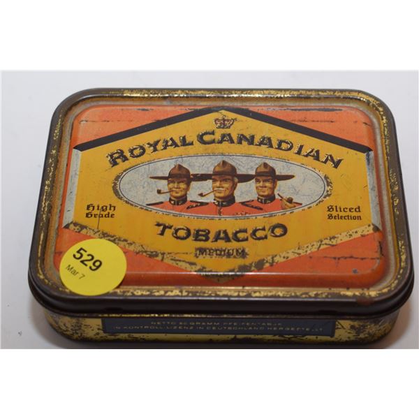 Royal Canadian Tobacco Tin