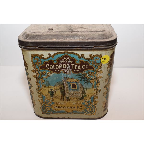 Columbo Tea Tin