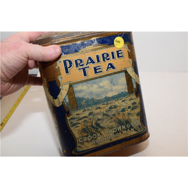 Prairie Tea Tin
