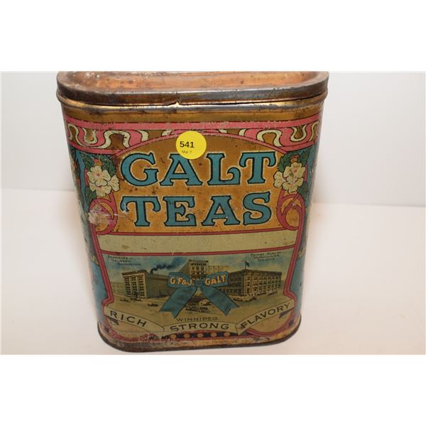 Galt Tea Tin