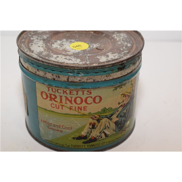 Orinoco Tobacco Tin