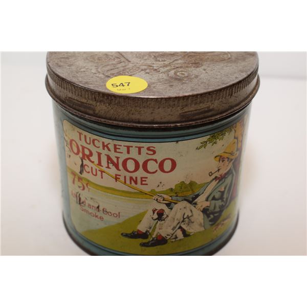 Orinoco Tobacco Tin