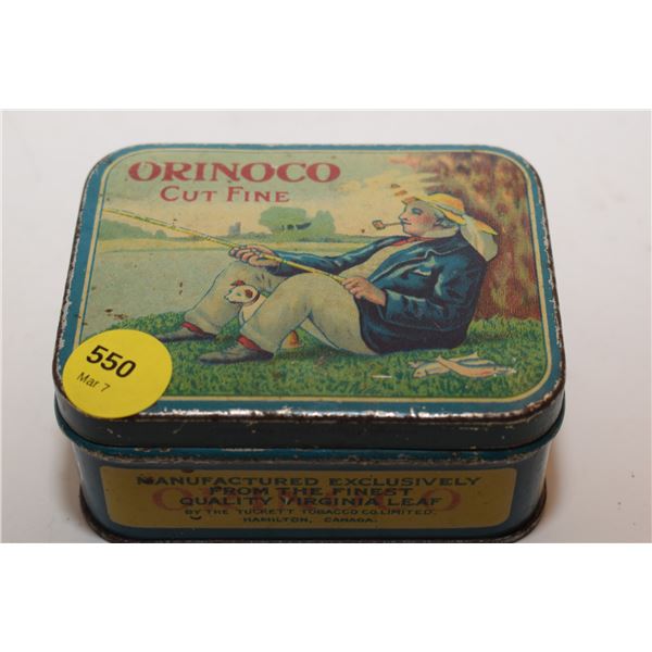 Orinoco Tobacco Tin