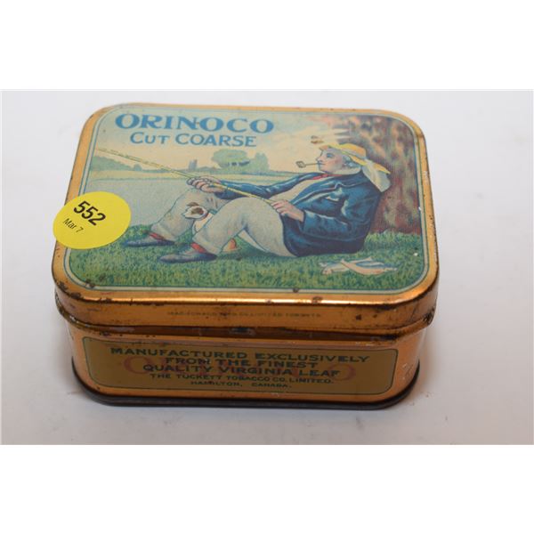 Orinoco Tobacco Tin