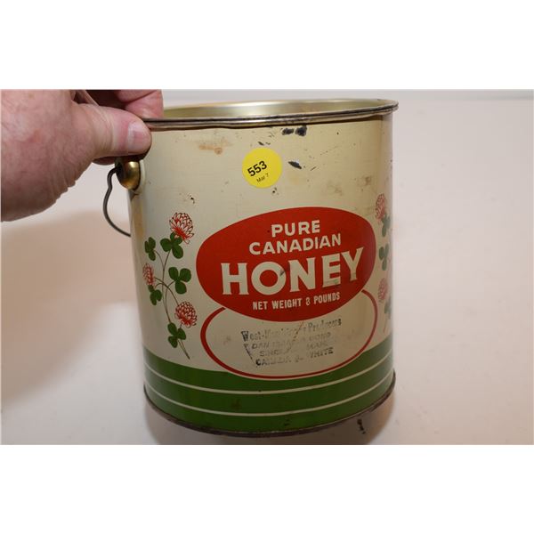 Manitoba Honey Tin