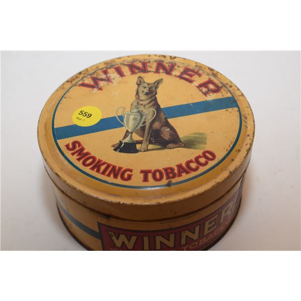 Winner Tobacco Tin