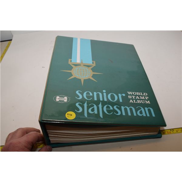 HUGE Stamp Album w/ Lots of Stamps