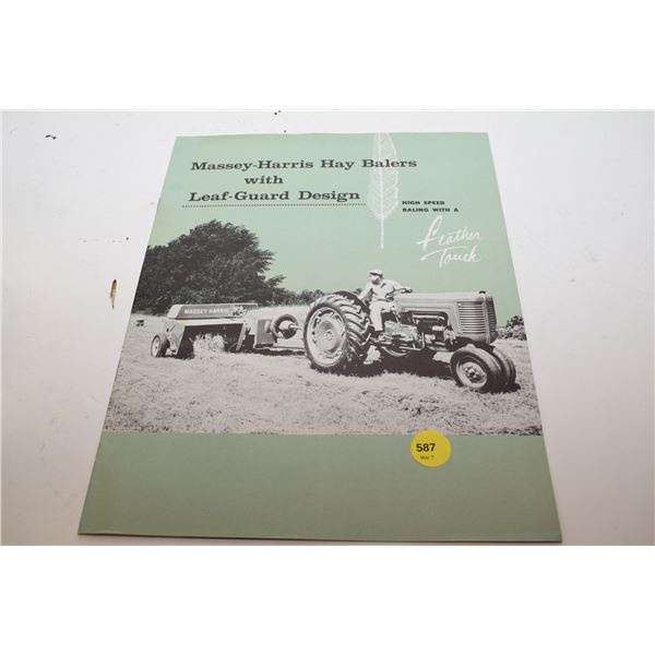 Massey Harris Brochure