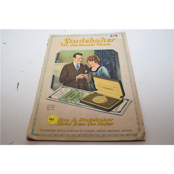 Studebaker Watch Catalog