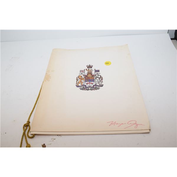 1982 Queen’s Proclamation of the Constitution Act
