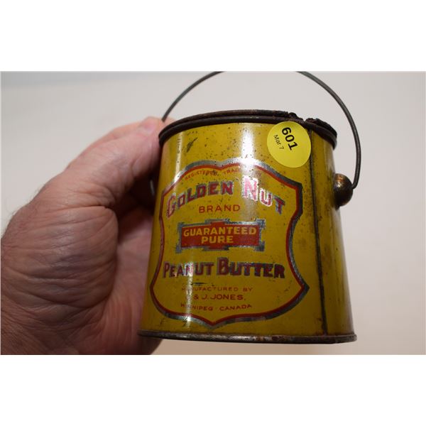 Golden Nut Peanut Butter Tin