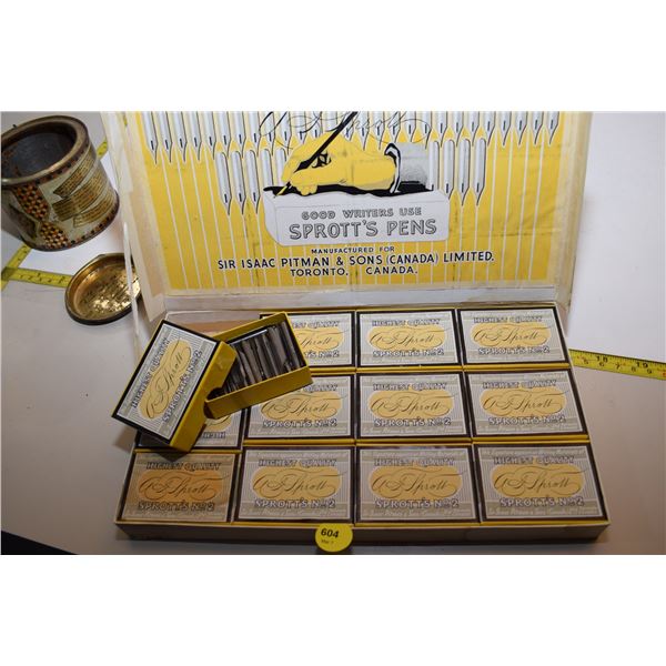 NOS (1) Case of Pen Nibs.  1000’s of Nibs