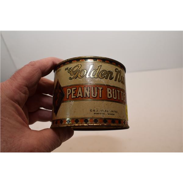 1931 Golden Nut Peanut Butter Tin