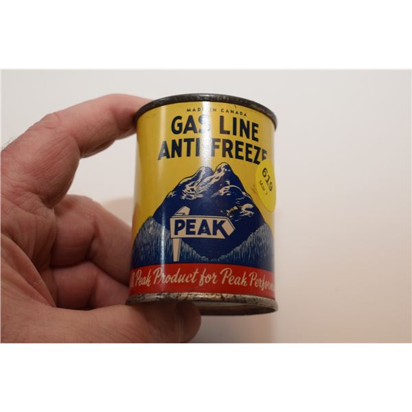 Full Peak Gas Anti-Freeze Tin
