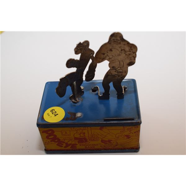1933 Popeye Knock-Out Bank – Working