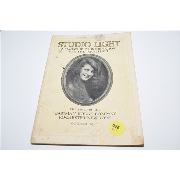 1927 Photography Guide