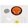 Image 1 : Vintage Shell Silkscreen Label & Texaco Token