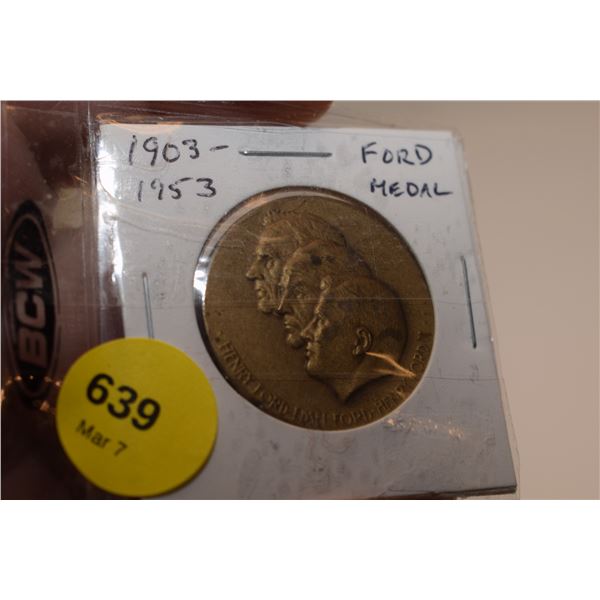 1953 “50 years” Ford Medal
