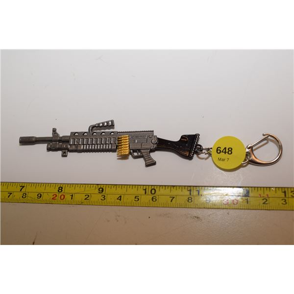 Rifle Keychain - Metal