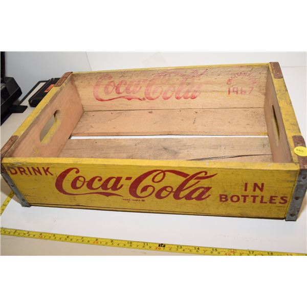 Wooden Coca-Cola Case