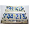 Image 1 : 1976 Sask Farm License Plate
