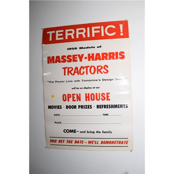 1956 Massey Harris Poster