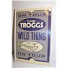 Image 1 : Framed Original “The Troggs” Concert Poster