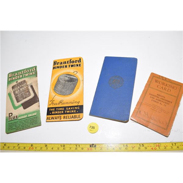 Small Booklets