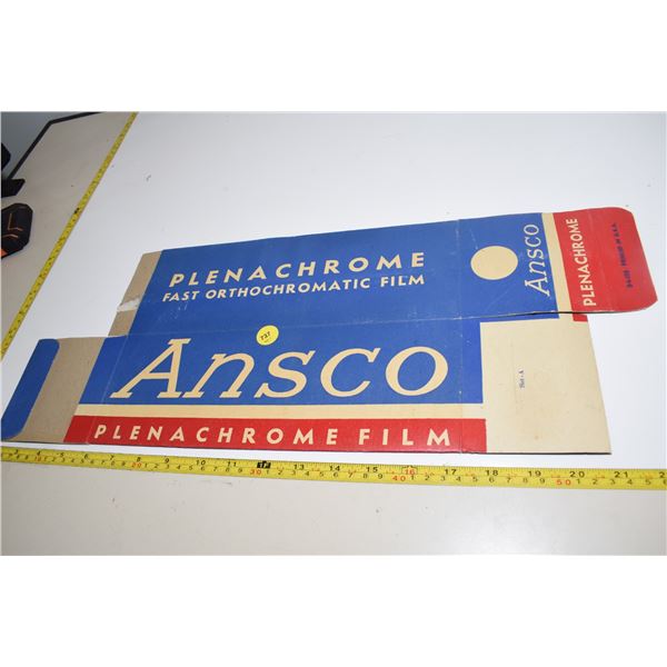 Store Ansco Advertising Box
