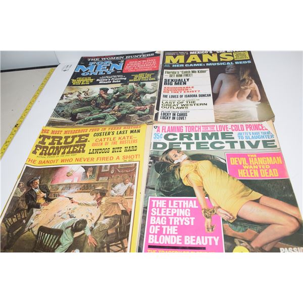 (4) Men’s Magazines