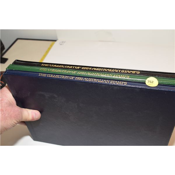 (3) Mint Australian Stamp Albums