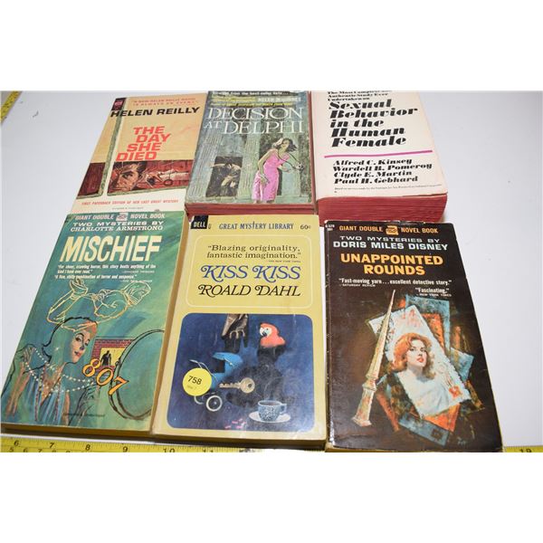 (6) Vintage Risque Paperbacks