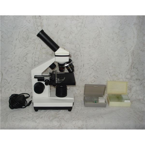 Microscope With Slides
