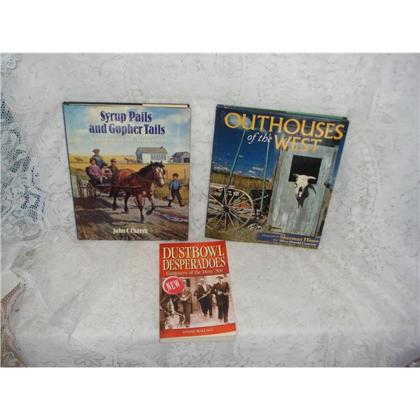 3 Books  Desperados Of The Dirty Thirtys Includes Bonnie & Clyde  Dillinger  Machine Gun Kelly Etc