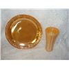 Image 4 : Vintage Peach Lusterware