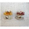 Image 1 : 4 Demitasse Size Teacups  Assorted Manufacturers