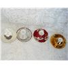 Image 4 : 4 Demitasse Size Teacups  Assorted Manufacturers